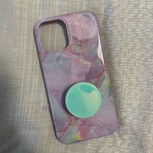 Velvet Caviar iPhone 12 Case and Popsocket